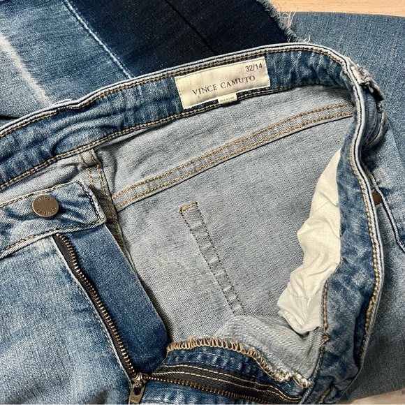 Vince Camuto 3x1 Shelter Straight Leg Crop Jeans Women Size 14 - Picture 4 of 9